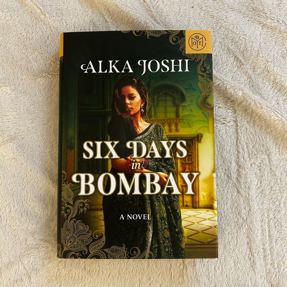 'Six Days in Bombay' Novel (Hardcover)